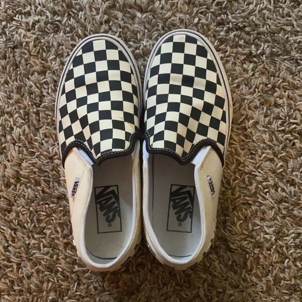 Checkered vans